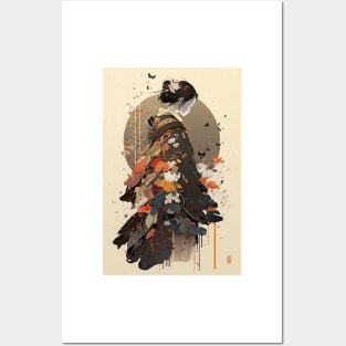 A Flowery Kimono Posters and Art